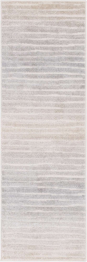 Light Gray 2' x 6' 1 Sabrina Soto Outdoor Runner Area Rug Weather Resistant for Patio, Deck, Terrace, Balcony, Porch Durable Carpet for Exterior Home Design for Sale at Rug Engine