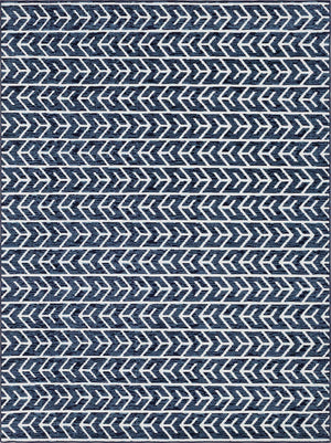 Navy Blue 9' x 12' 2 Sabrina Soto Outdoor Rectangle Area Rug Weather Resistant for Patio, Deck, Terrace, Balcony, Porch Durable Carpet for Exterior Home Design for Sale at Rug Engine