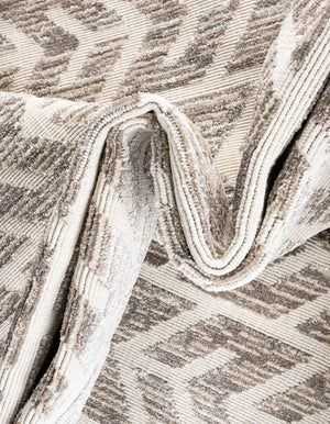 Beige 9' x 12' 2 Sabrina Soto Outdoor Rectangle Area Rug Weather Resistant for Patio, Deck, Terrace, Balcony, Porch Durable Carpet for Exterior Home Design for Sale at Rug Engine
