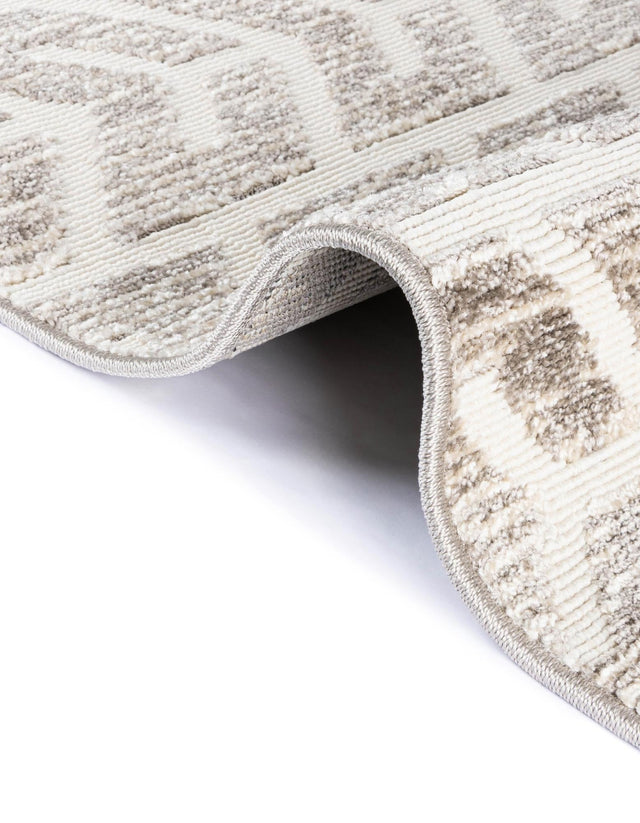 Beige 5' 1 x 8' Sabrina Soto Outdoor Rectangle Area Rug Weather Resistant for Patio, Deck, Terrace, Balcony, Porch Durable Carpet for Exterior Home Design for Sale at Rug Engine