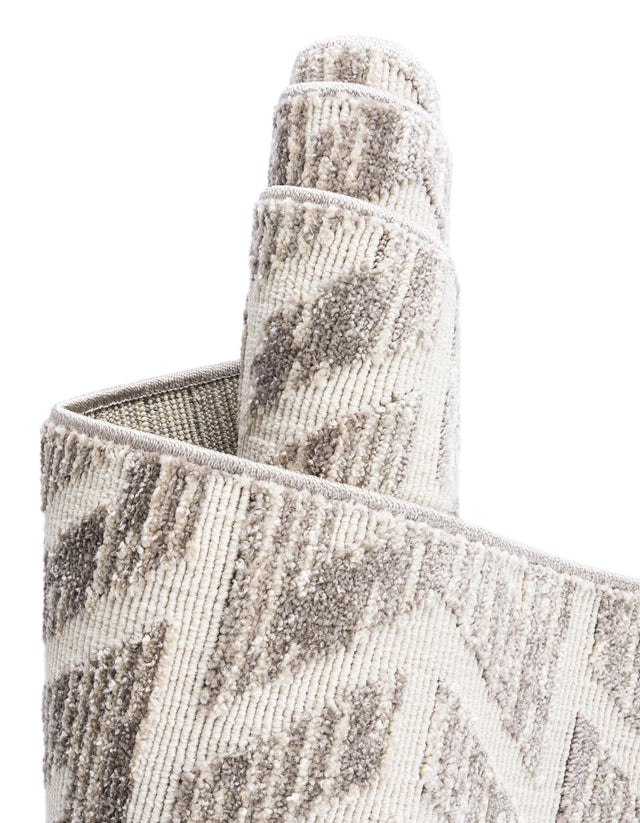 Beige 8' x 10' Sabrina Soto Outdoor Rectangle Rug