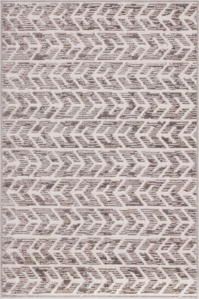 Beige 4' 1 x 6' 1 Sabrina Soto Outdoor Rectangle Area Rug Weather Resistant for Patio, Deck, Terrace, Balcony, Porch Durable Carpet for Exterior Home Design for Sale at Rug Engine