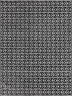 Black 9' x 12' 2 Sabrina Soto Outdoor Rectangle Area Rug Weather Resistant for Patio, Deck, Terrace, Balcony, Porch Durable Carpet for Exterior Home Design for Sale at Rug Engine