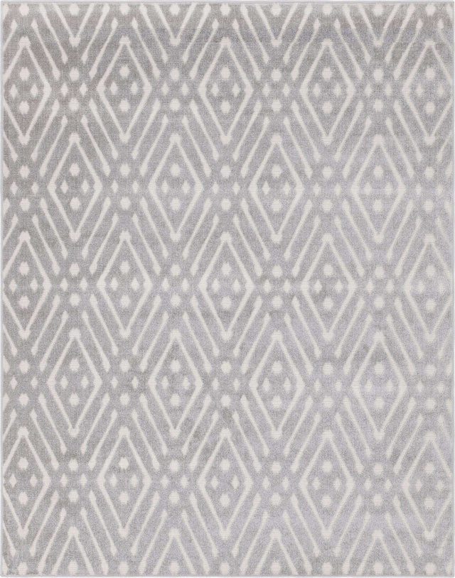 Gray 8' x 10' Sabrina Soto Outdoor Rectangle Area Rug Weather Resistant for Patio, Deck, Terrace, Balcony, Porch Durable Carpet for Exterior Home Design for Sale at Rug Engine