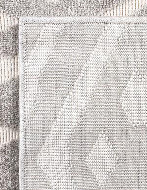 Gray 5' 1 x 8' Sabrina Soto Outdoor Rectangle Area Rug Weather Resistant for Patio, Deck, Terrace, Balcony, Porch Durable Carpet for Exterior Home Design for Sale at Rug Engine