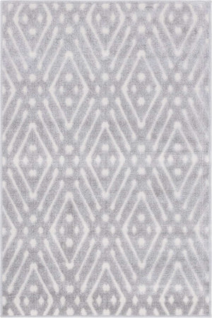 Gray 4' 1 x 6' 1 Sabrina Soto Outdoor Rectangle Area Rug Weather Resistant for Patio, Deck, Terrace, Balcony, Porch Durable Carpet for Exterior Home Design for Sale at Rug Engine