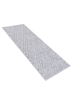 Gray 2' x 6' 1 Sabrina Soto Outdoor Runner Area Rug Weather Resistant for Patio, Deck, Terrace, Balcony, Porch Durable Carpet for Exterior Home Design for Sale at Rug Engine