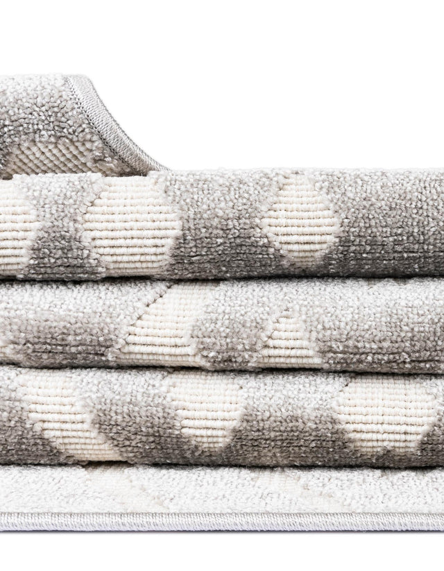 Gray 2' x 6' 1 Sabrina Soto Outdoor Runner Area Rug Weather Resistant for Patio, Deck, Terrace, Balcony, Porch Durable Carpet for Exterior Home Design for Sale at Rug Engine