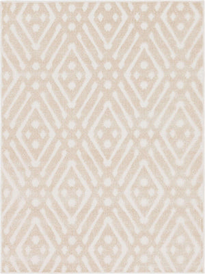 Beige 9' x 12' 2 Sabrina Soto Outdoor Rectangle Area Rug Weather Resistant for Patio, Deck, Terrace, Balcony, Porch Durable Carpet for Exterior Home Design for Sale at Rug Engine