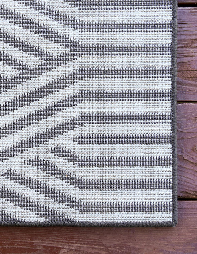 Black 4' 1 x 6' 1 Sabrina Soto Outdoor Rectangle Area Rug Weather Resistant for Patio, Deck, Terrace, Balcony, Porch Durable Carpet for Exterior Home Design for Sale at Rug Engine