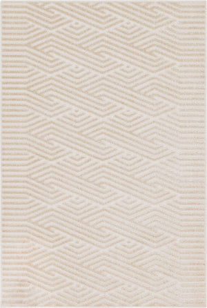 Beige 4' 1 x 6' 1 Sabrina Soto Outdoor Rectangle Area Rug Weather Resistant for Patio, Deck, Terrace, Balcony, Porch Durable Carpet for Exterior Home Design for Sale at Rug Engine