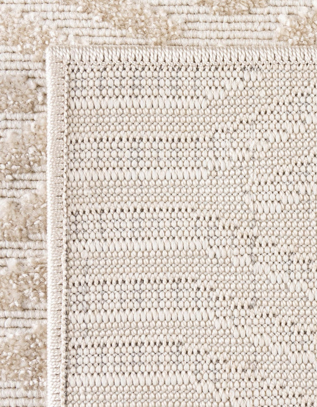 Beige 2' x 8' Sabrina Soto Outdoor Runner Area Rug Weather Resistant for Patio, Deck, Terrace, Balcony, Porch Durable Carpet for Exterior Home Design for Sale at Rug Engine
