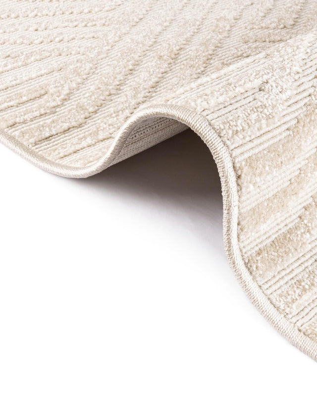 Beige 2' x 8' Sabrina Soto Outdoor Runner Area Rug Weather Resistant for Patio, Deck, Terrace, Balcony, Porch Durable Carpet for Exterior Home Design for Sale at Rug Engine