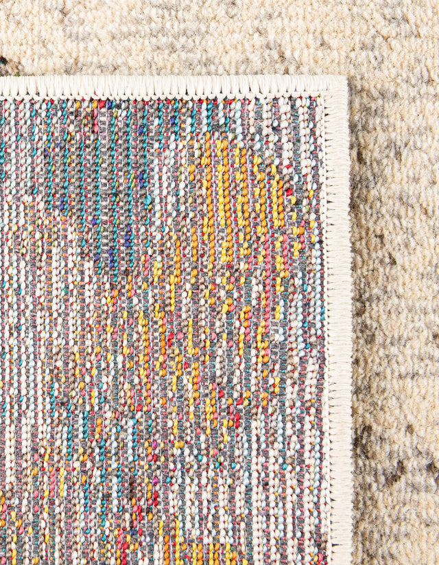 Multicolor 4' x 6' Chromatic Rectangle Area Rug 100% Polypropylene With Cotton Backing Abstract Modern Colorful Carpet Mat for Home Decor & Interior Design for Sale at Rug Engine