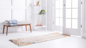 Multicolor 2' 2 x 6' 9 Chromatic Runner Area Rug 100% Polypropylene With Cotton Backing Abstract Modern Colorful Carpet Mat for Home Decor & Interior Design for Sale at Rug Engine