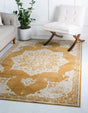 Yellow 2' 2 x 3' 1 Utopia Rectangle Area Rug Traditional Vintage Persian Inspired Vivid Color Durable Carpet for Unique Interiors for Sale at Rug Engine