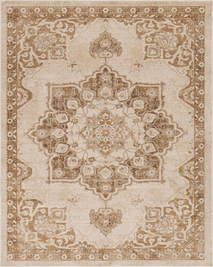 Beige 8' x 10' Utopia Rectangle Area Rug Traditional Vintage Persian Inspired Vivid Color Durable Carpet for Unique Interiors for Sale at Rug Engine