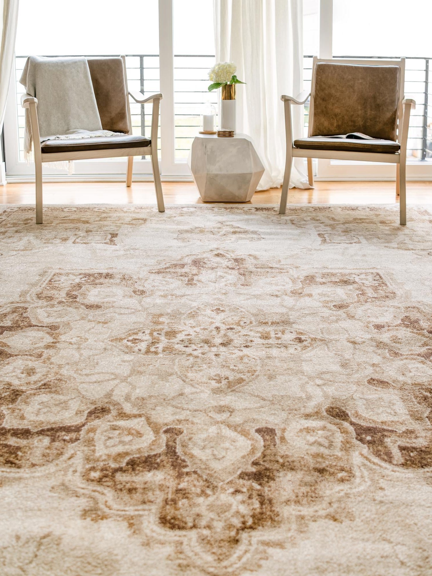Beige 2' 2 x 3' Utopia Rectangle Area Rug Traditional Vintage Persian Inspired Vivid Color Durable Carpet for Unique Interiors for Sale at Rug Engine
