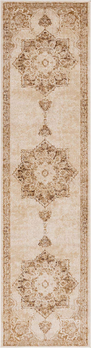 Beige 2' 7 x 10' Utopia Runner Area Rug Traditional Vintage Persian Inspired Vivid Color Durable Carpet for Unique Interiors for Sale at Rug Engine