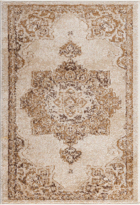 Beige 2' 2 x 3' Utopia Rectangle Area Rug Traditional Vintage Persian Inspired Vivid Color Durable Carpet for Unique Interiors for Sale at Rug Engine