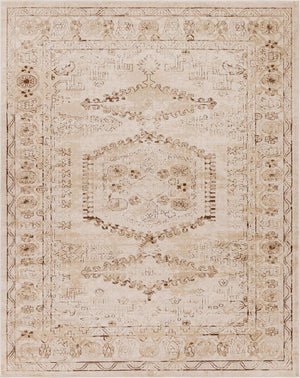 Beige 8' x 10' Utopia Rectangle Area Rug Traditional Vintage Persian Inspired Vivid Color Durable Carpet for Unique Interiors for Sale at Rug Engine