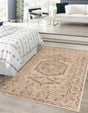 Beige 9' x 12' Utopia Rectangle Area Rug Traditional Vintage Persian Inspired Vivid Color Durable Carpet for Unique Interiors for Sale at Rug Engine