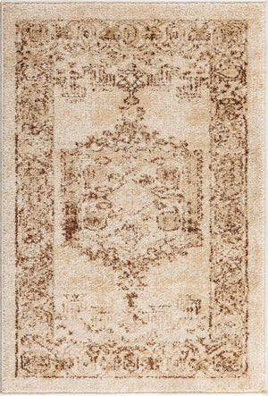 Beige 2' 2 x 3' Utopia Rectangle Area Rug Traditional Vintage Persian Inspired Vivid Color Durable Carpet for Unique Interiors for Sale at Rug Engine