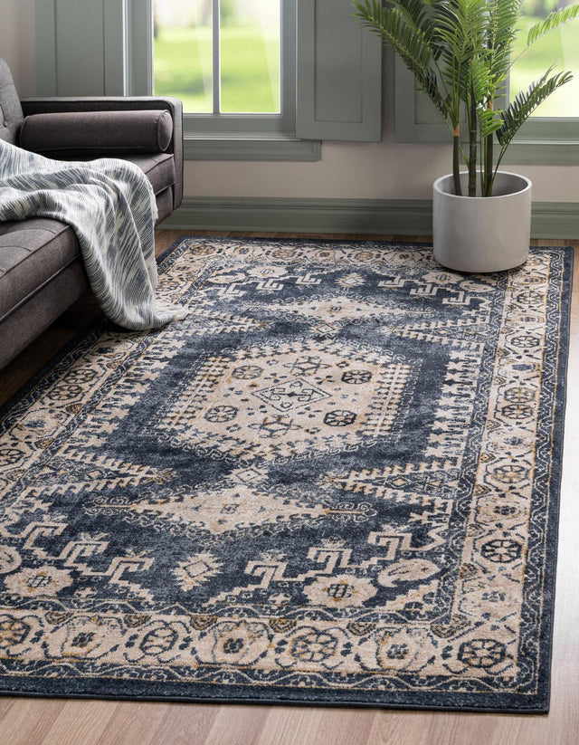 Dark Blue 2' 2 x 3' 1 Utopia Rectangle Area Rug Traditional Vintage Persian Inspired Vivid Color Durable Carpet for Unique Interiors for Sale at Rug Engine