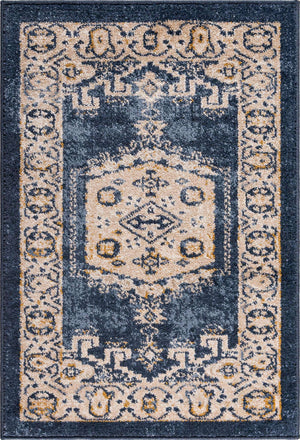 Dark Blue 2' 2 x 3' 1 Utopia Rectangle Area Rug Traditional Vintage Persian Inspired Vivid Color Durable Carpet for Unique Interiors for Sale at Rug Engine