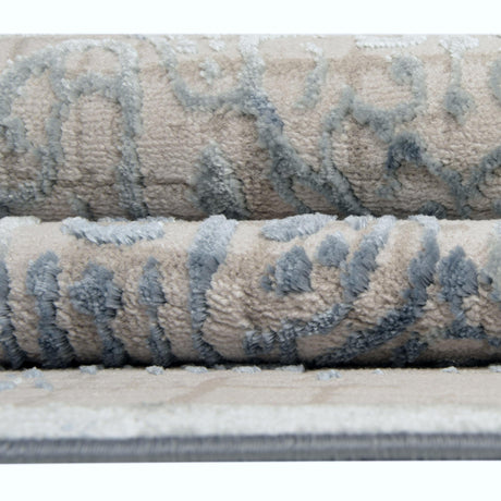 Blue 5' 3 x 5' 3 Aberdeen Round Area Rug 60% Polypropylene & 40% Polyester Living Dining Office Room Carpet for Sale at Rug Engine