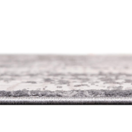 Gray 5' 3 x 5' 3 Aberdeen Round Area Rug 60% Polypropylene & 40% Polyester Living Dining Office Room Carpet for Sale at Rug Engine