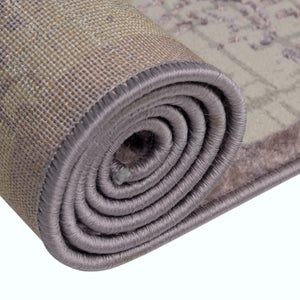 Violet 5' 3 x 5' 3 Aberdeen Round Area Rug 60% Polypropylene & 40% Polyester Living Dining Office Room Carpet for Sale at Rug Engine