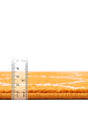 Orange 3' 1 x 3' 1 Trellis Frieze Round Area Rug Geometric Modern Unique Stain Resistant Easy Clean Carpet for Living, Dining, Bedrooms, Office for Sale at Rug Engine