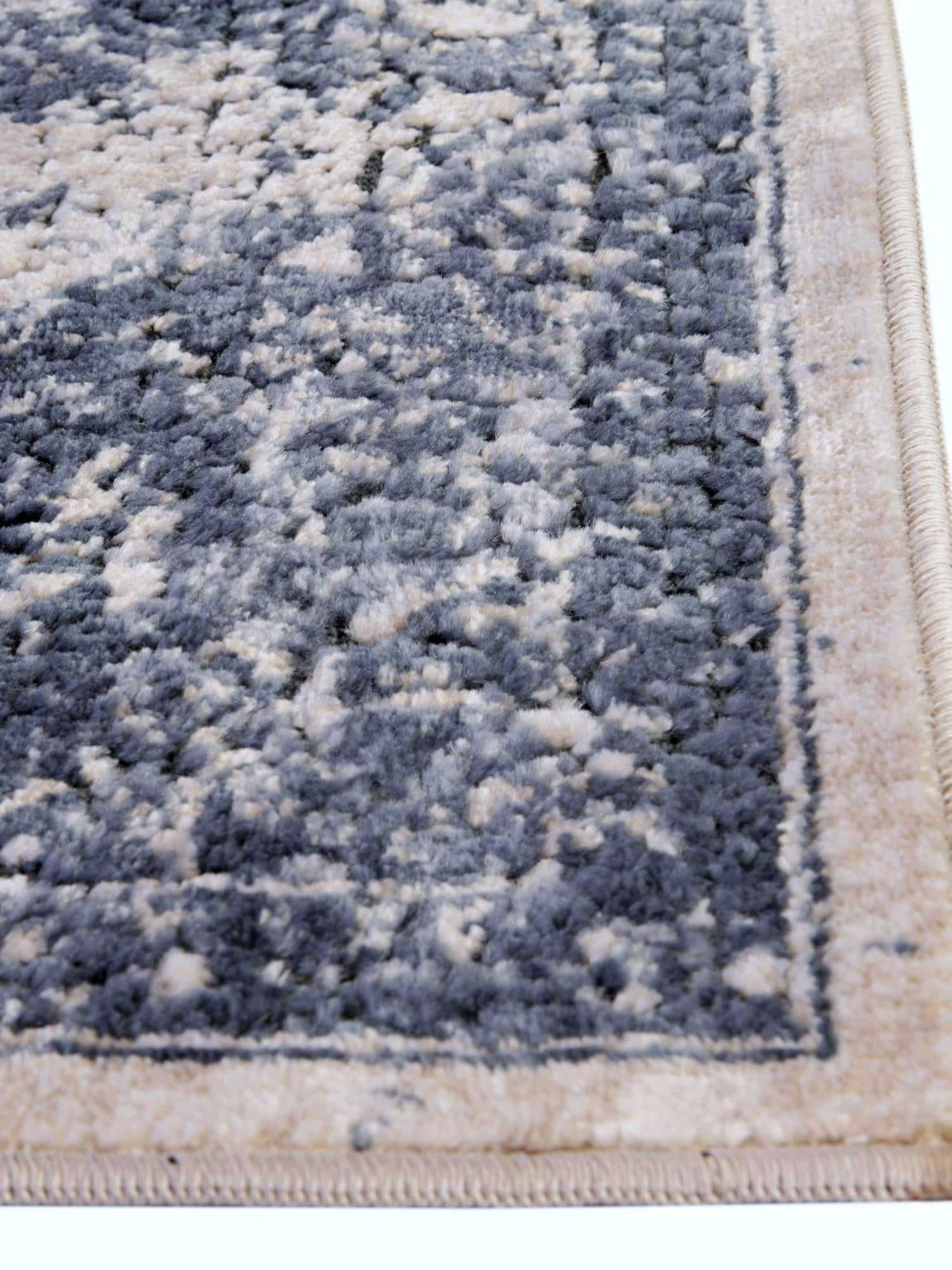 Ivory 2' 2 x 3' Chateau Rectangle Area Rug 85% Polypropylene & 15% Chenille With Cotton Backing Traditional Vintage Distressed Carpet for Classical Interior Design Decorating for Sale at Rug Engine