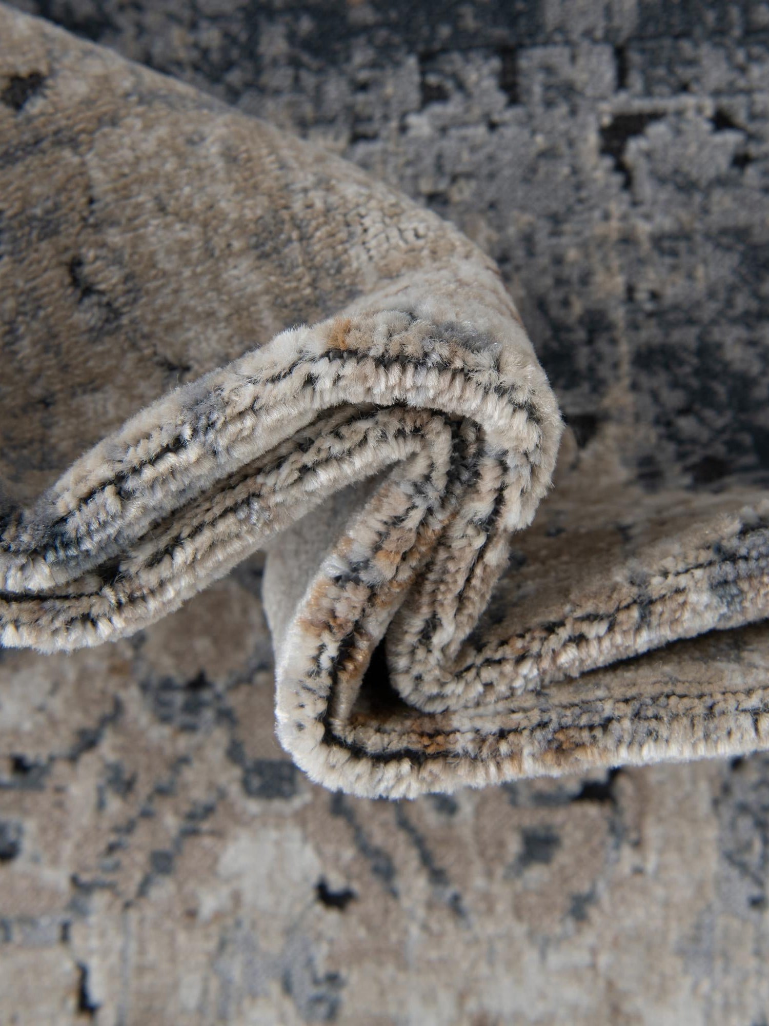 Slate Blue 10' x 14' 5 Chateau Rectangle Area Rug 85% Polypropylene & 15% Chenille With Cotton Backing Traditional Vintage Distressed Carpet for Classical Interior Design Decorating for Sale at Rug Engine