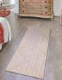 Ivory 2' 2 x 6' 1 Braided Jute Runner Rug
