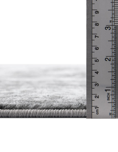 Gray 13' 1 x 13' 1 Sofia Round Area Rug Durable Easy Clean Stain Resistant Unique Carpet for Affordable Interior Home Design for Sale at Rug Engine