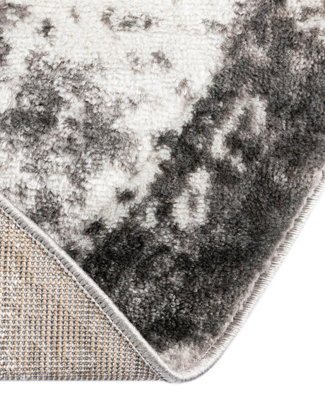 Gray 13' 1 x 13' 1 Sofia Round Area Rug Durable Easy Clean Stain Resistant Unique Carpet for Affordable Interior Home Design for Sale at Rug Engine
