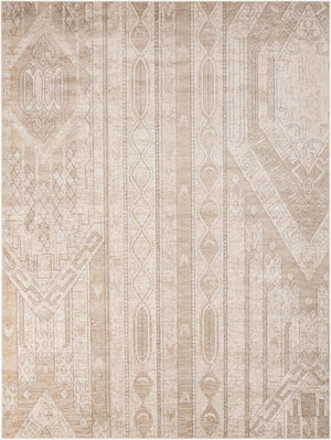 Ivory 10' x 13' 1 Portland Rectangle Area Rug 85% Polypropylene & 15% Polyester Vintage Distressed Traditional Carpet for Home Decor for Sale at Rug Engine