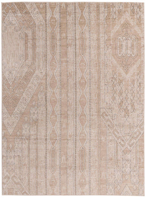 Ivory 7' 10 x 10' Portland Rectangle Area Rug 85% Polypropylene & 15% Polyester Vintage Distressed Traditional Carpet for Home Decor for Sale at Rug Engine
