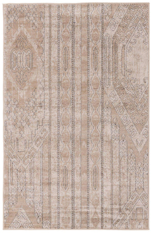 Ivory 4' 1 x 6' 1 Portland Rectangle Area Rug 85% Polypropylene & 15% Polyester Vintage Distressed Traditional Carpet for Home Decor for Sale at Rug Engine
