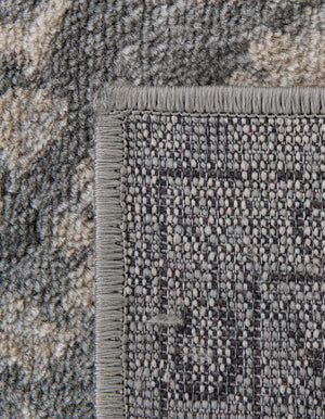 Gray 4' 1 x 6' 1 Portland Rectangle Area Rug 85% Polypropylene & 15% Polyester Vintage Distressed Traditional Carpet for Home Decor for Sale at Rug Engine