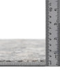 Gray 3' 1 x 3' 1 Portland Round Area Rug 85% Polypropylene & 15% Polyester Vintage Distressed Traditional Carpet for Home Decor for Sale at Rug Engine