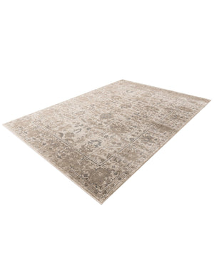 Ivory 7' 1 x 10' Portland Rectangle Area Rug 85% Polypropylene & 15% Polyester Vintage Distressed Traditional Carpet for Home Decor for Sale at Rug Engine