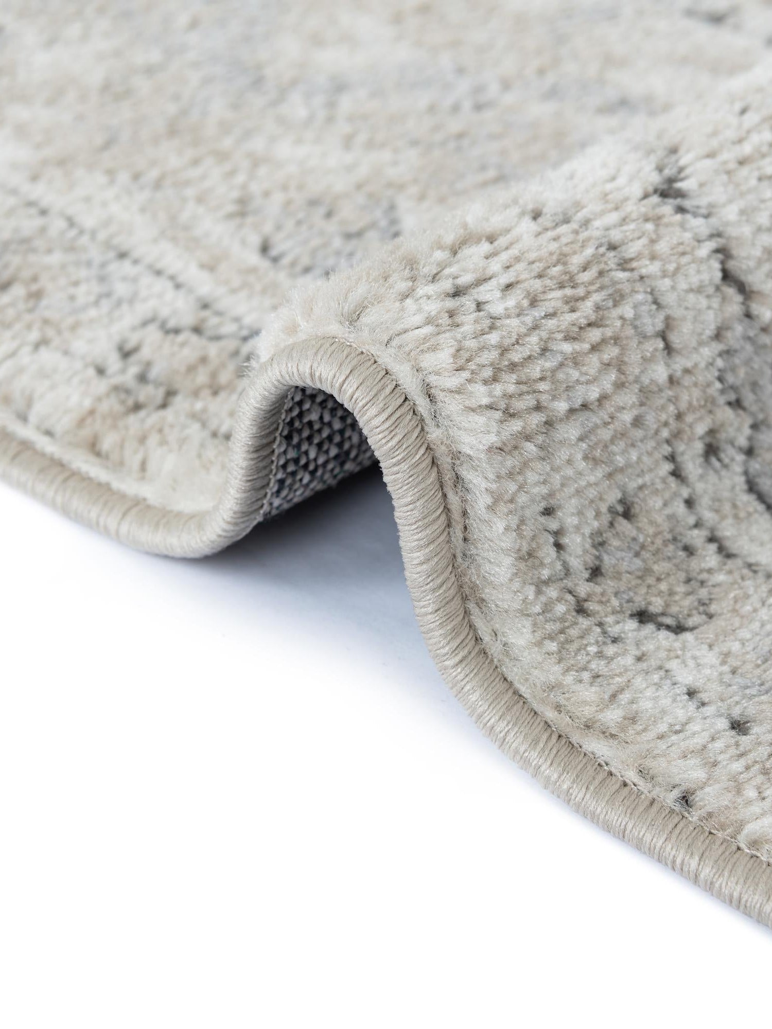 Ivory 9' x 12' Portland Rectangle Area Rug 85% Polypropylene & 15% Polyester Vintage Distressed Traditional Carpet for Home Decor for Sale at Rug Engine