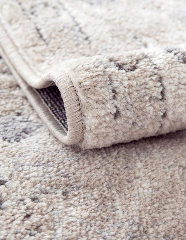 Ivory 2' x 7' 1 Portland Runner Area Rug 85% Polypropylene & 15% Polyester Vintage Distressed Traditional Carpet for Home Decor for Sale at Rug Engine
