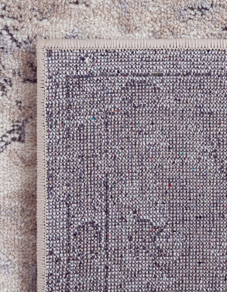 Ivory 2' x 7' 1 Portland Runner Area Rug 85% Polypropylene & 15% Polyester Vintage Distressed Traditional Carpet for Home Decor for Sale at Rug Engine