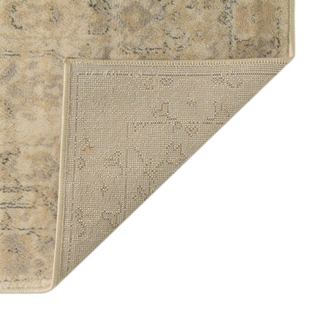 Ivory 2' x 7' 1 Portland Runner Area Rug 85% Polypropylene & 15% Polyester Vintage Distressed Traditional Carpet for Home Decor for Sale at Rug Engine