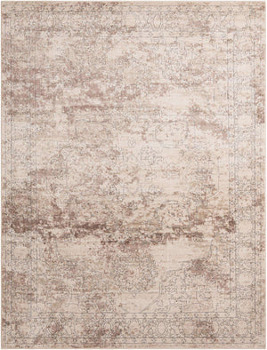 Ivory 10' x 14' 1 Portland Rectangle Area Rug 85% Polypropylene & 15% Polyester Vintage Distressed Traditional Carpet for Home Decor for Sale at Rug Engine
