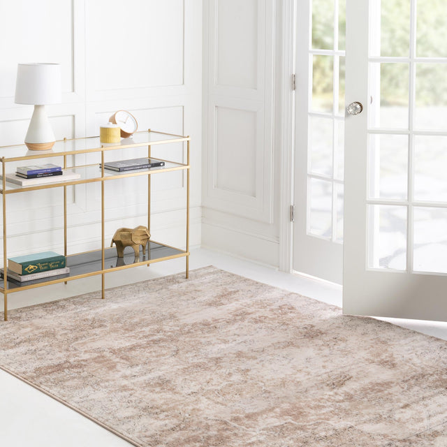 Ivory 2' 2 x 3' 1 Portland Rectangle Area Rug 85% Polypropylene & 15% Polyester Vintage Distressed Traditional Carpet for Home Decor for Sale at Rug Engine